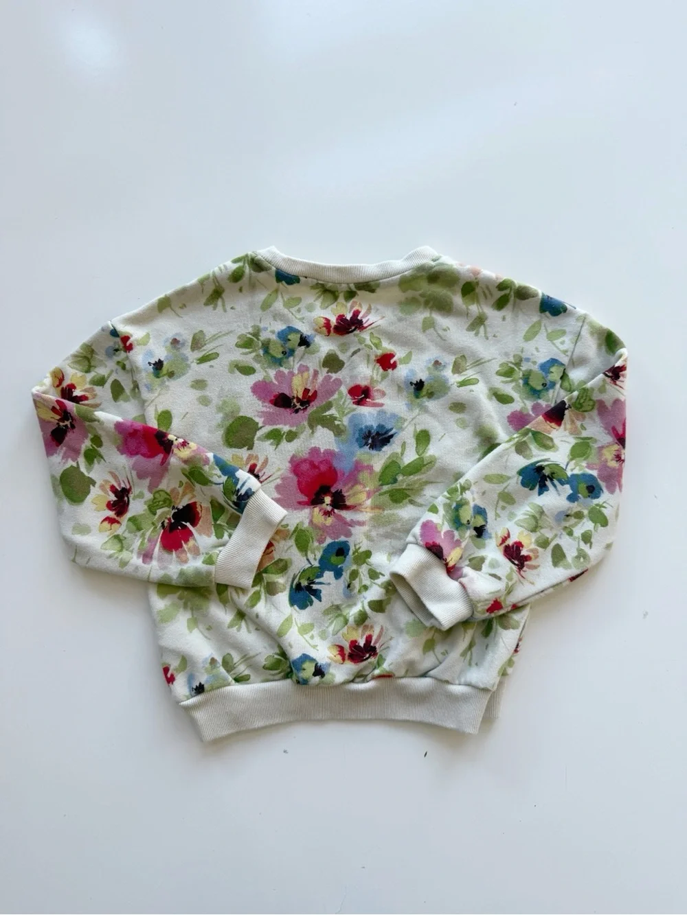 Gap Floral Sweatshirt Size 5